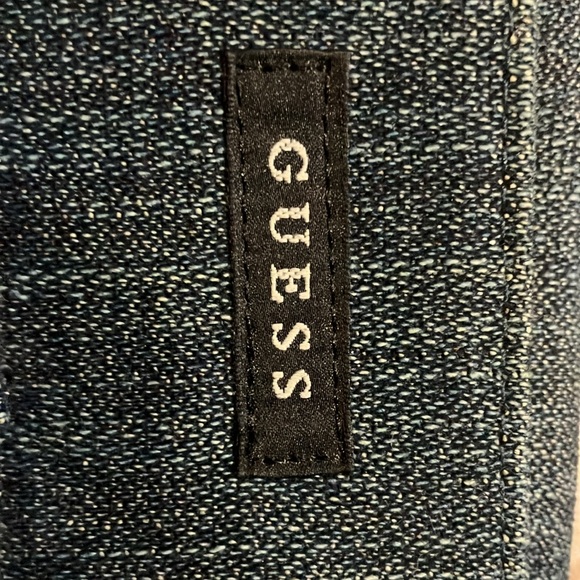 Vintage GUESS Denim purse - Picture 7 of 11